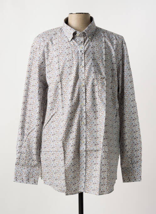 Chemise manches longues marron CARLOS CORDOBA pour homme