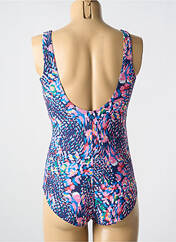 Maillot de bain 1 pièce bleu TAMOURÉ pour femme seconde vue