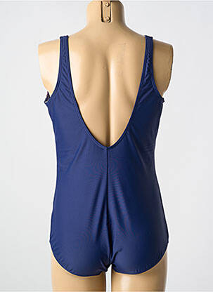 Maillot de bain 1 pièce imprimé fantaisie bleu TAMOURÉ femme