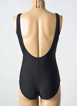 Maillot de bain 1 pièce stretch haut soutien-gorge moulé noir TAMOURÉ femme