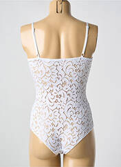Body lingerie blanc ANCONA pour femme seconde vue
