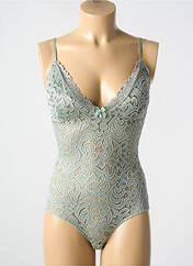 Body lingerie vert ANCONA pour femme seconde vue