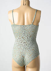 Body lingerie vert ANCONA pour femme seconde vue