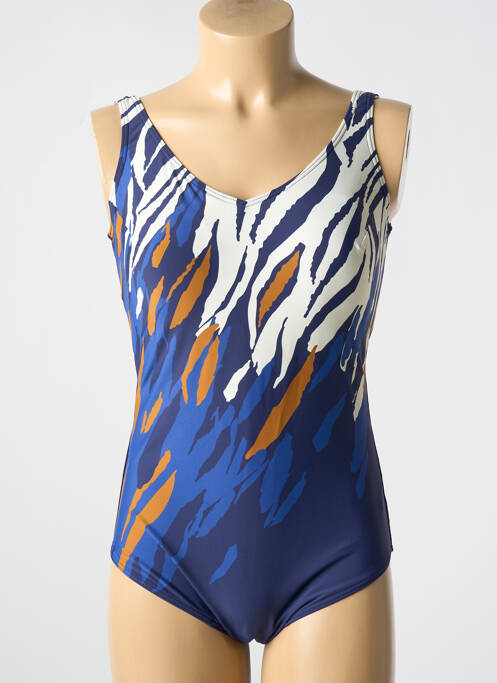 Maillot de bain 1 pièce bleu TAMOURÉ pour femme