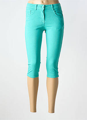 Corsaire skinny taille normale bleu S.QUISE femme