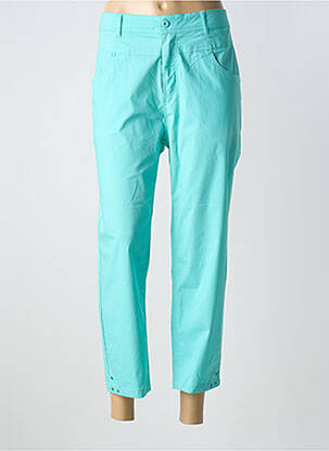 Pantacourt coupe droite bleu DIVA & DESS femme