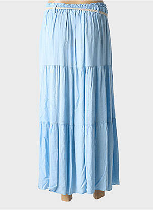 Jupe longue coupe évasée bleu clair LA PETITE NÎMOISE femme