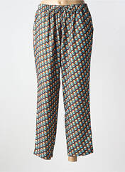 Pantalon droit marron WALTRON pour femme seconde vue