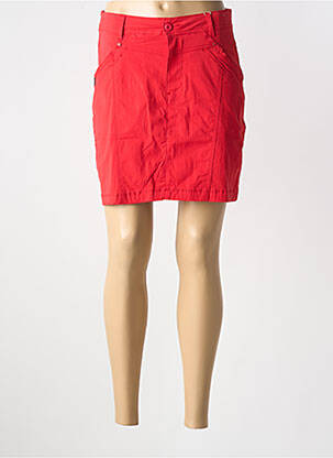 Jupe short rouge S.QUISE pour femme