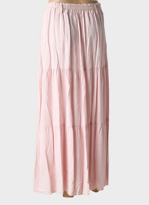 Jupe longue rose LA PETITE NÎMOISE femme