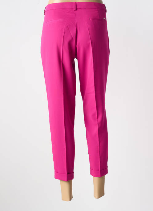 Pantacourt rose LCDN pour femme