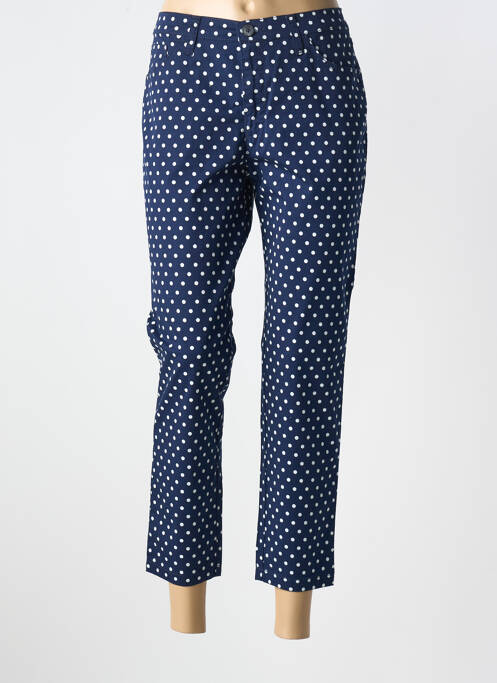 Pantalon 7/8 bleu WALTRON pour femme