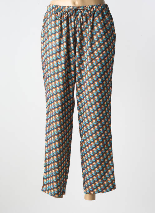 Pantalon droit marron WALTRON pour femme