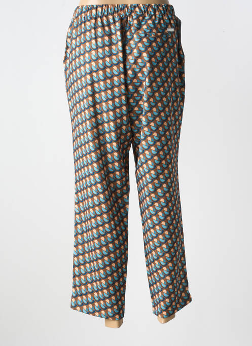 Pantalon droit marron WALTRON pour femme