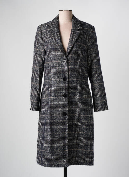 Manteau long gris GUY DUBOUIS pour femme