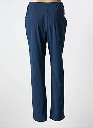 Pantalon droit taille élastique bleu MERI & ESCA femme
