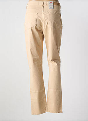 Pantalon droit fermeture zippée sous rabat boutonné beige LEE COOPER femme
