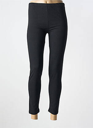 Legging taille élastique noir MXO femme