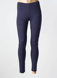 Legging taille élastique bleu S.QUISE femme