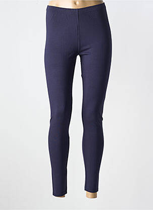 Legging taille élastique bleu S.QUISE femme