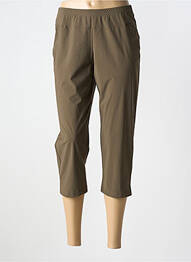 Pantacourt coupe droite vert MERI & ESCA femme