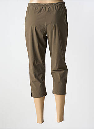 Pantacourt coupe droite vert MERI & ESCA femme