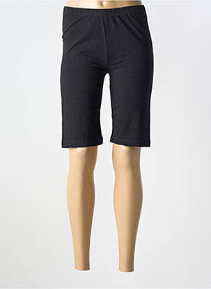 Cycliste taille élastique noir MXO femme
