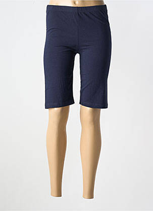 Cycliste coupe cintrée bleu MXO femme