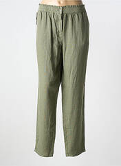 Pantalon droit vert LCDN pour femme seconde vue