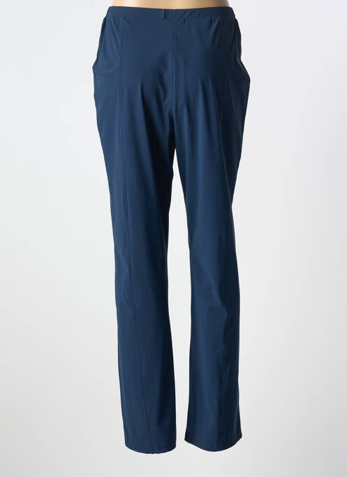 Pantalon droit bleu MERI & ESCA pour femme