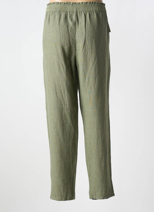 Pantalon droit vert LCDN pour femme