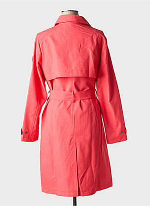 Trench finition intérieure doublée sans capuche rouge DISTRICT femme