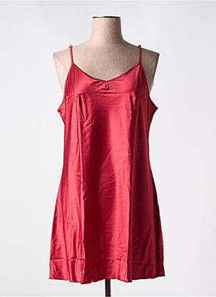 Nuisette/combinette effet matière satinée rouge JAVIER GOLMAR femme