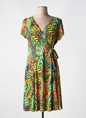 Robe mi-longue vert RENATTO BENE pour femme seconde vue