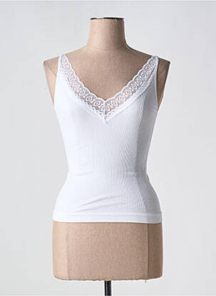 Top blanc OUNO pour femme