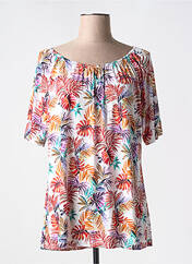 T-shirt blanc ATLANTA pour femme seconde vue