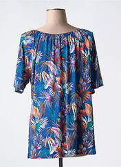 T-shirt bleu ATLANTA pour femme seconde vue