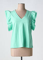 T-shirt vert MCM pour femme seconde vue