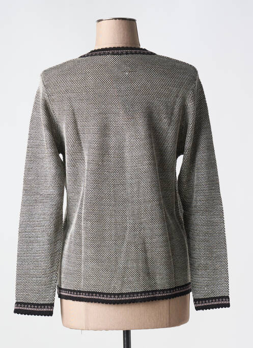 Gilet manches longues noir OMC pour femme