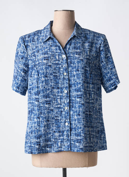 Chemisier bleu OMC pour femme