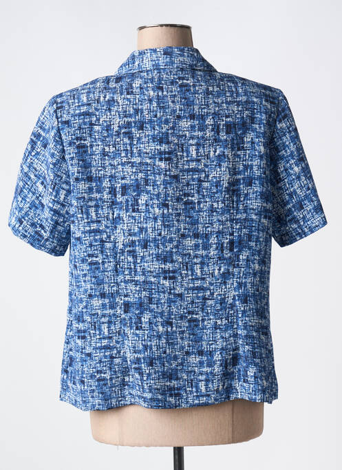 Chemisier bleu OMC pour femme