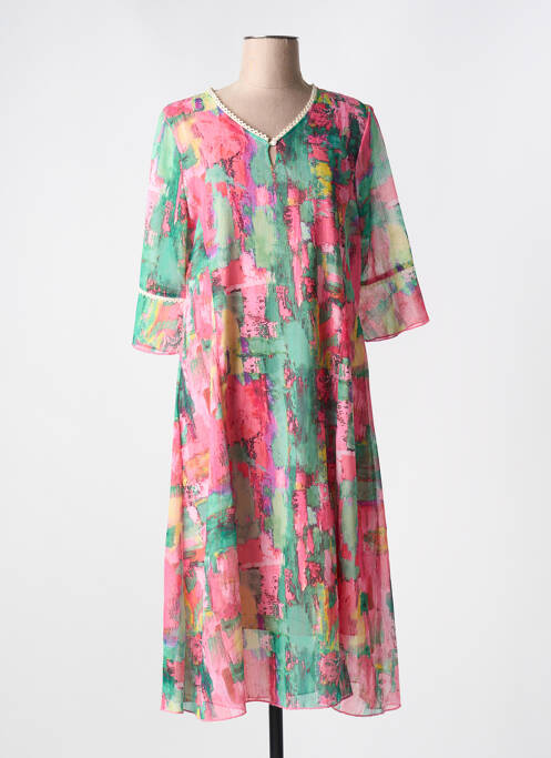 Robe mi-longue rose MCM pour femme