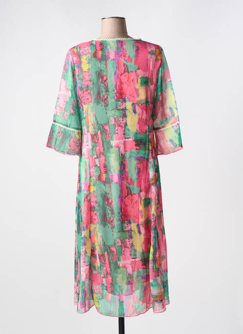 Robe mi-longue rose MCM pour femme