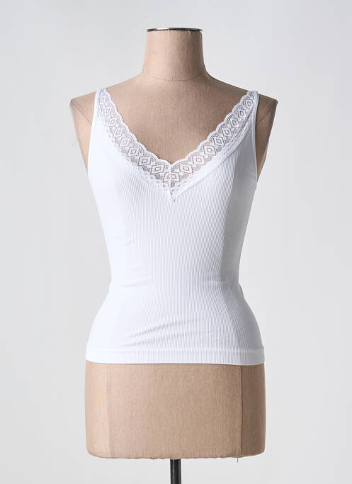 Top blanc OUNO pour femme
