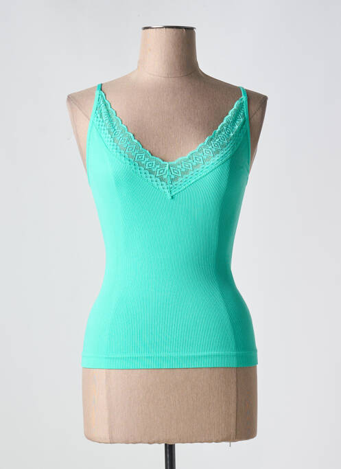 Top vert OUNO pour femme