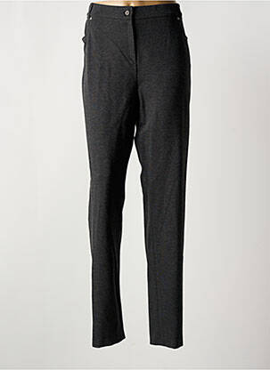 Pantalon slim taille élastique taille normale gris GUY DUBOUIS femme