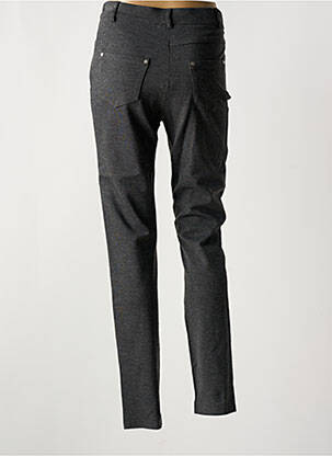 Pantalon slim taille élastique taille normale gris GREGORY PAT femme