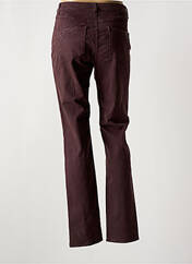 Pantalon slim marron GUY DUBOUIS pour femme seconde vue