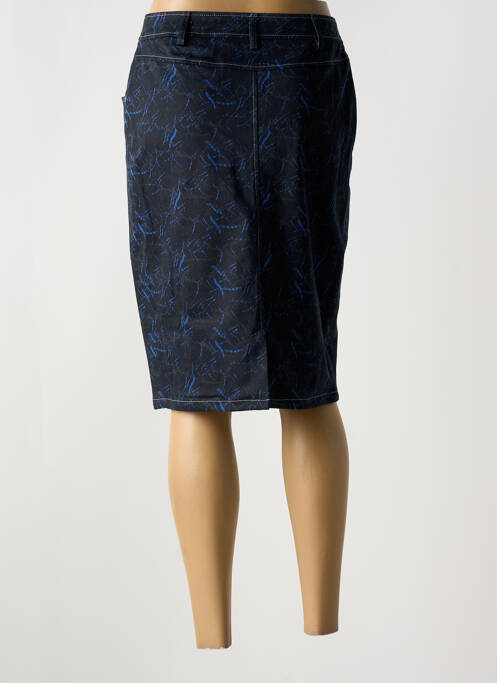 Jupe mi-longue noir GUY DUBOUIS pour femme