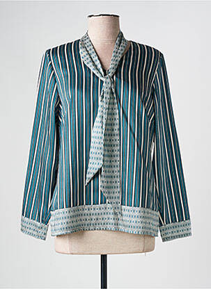 Blouse manches longues manches longues vert MERI & ESCA femme